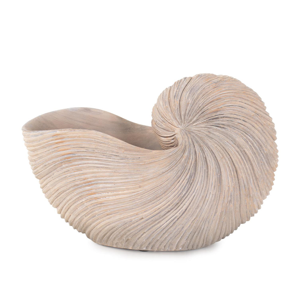 Howard Elliott Nautilus Shell Sculpture - Exquisite Ocean-inspired Art Piece For Home Décor & Centerpiece Display Brown Polyresin 12350-howard-elliott