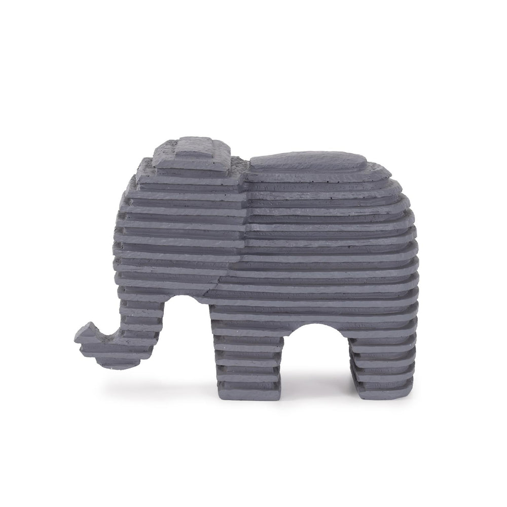 Howard Elliott Jabar- Majestic Jungle King Sculpture In Polyresin, Capturing Strength And Nature's Raw Beauty Gray Polyresin 12352-howard-elliott