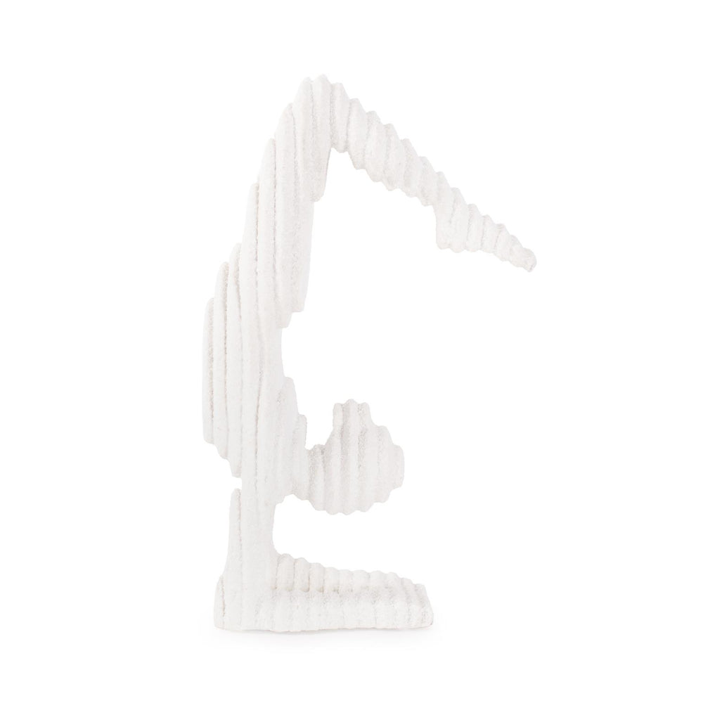 Howard Elliott Yin Yoga Pose Sculpture In Textured Polyresin - Add Tranquility And Serenity To Your Space! White Polyresin 12354-howard-elliott