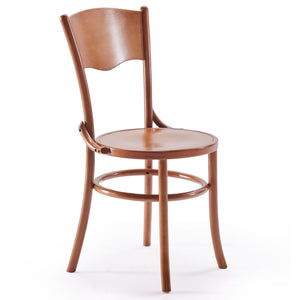 English Elm Solid Solid Wood Dining Chairs Set of 2 Rustic Farmhouse Mid Century Kitchen Seating, Fully Assembled Natural T3623P408557