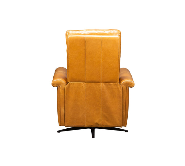 Olivia + Quinn Hurley Power Recliner - Luxurious Leather Comfort With Swivel Base For Ultimate Relaxation Experience Murray Camel Leather,Foam,Wood 1236_Atc2257