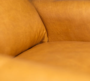 Olivia + Quinn Hurley Power Recliner - Luxurious Leather Comfort With Swivel Base For Ultimate Relaxation Experience Murray Camel Leather,Foam,Wood 1236_Atc2257