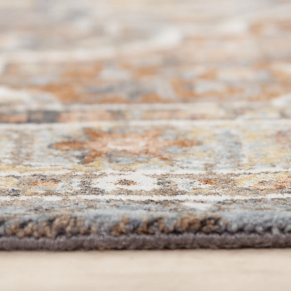 Alora Decor Jade Persian-Inspired Terracotta Runner 2'6"X8' | 100% Recycled Polyester, Durable Low-Maintenance Elegance 123123736TT542608