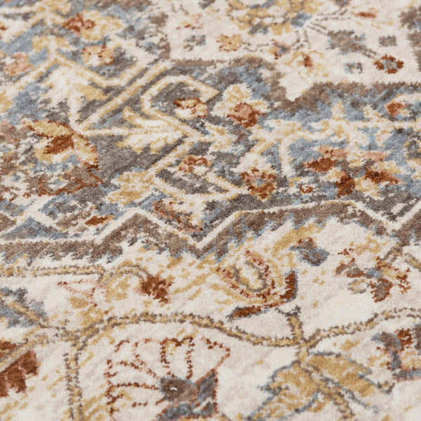 Alora Decor Jade Persian-Inspired Terracotta Area Rug In Recycled Polyester — Durable, Stain-Resistant, Eco-Chic Style 5'2" x 7'9" 12312373737545279