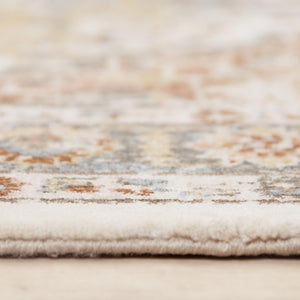 Alora Decor Jade Persian-Inspired Terracotta Area Rug In Recycled Polyester — Durable, Stain-Resistant, Eco-Chic Style 5'2" x 7'9" 12312373737545279