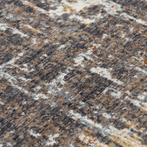 Alora Decor Jade Eco-Friendly Abstract Area Rug – Recycled Polyester, Hand-Washed Plush, Neutral Modern Chic 5'2" x 7'9" 12312373800545279