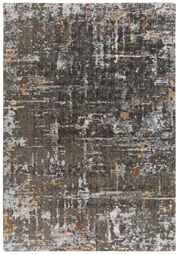 Alora Decor Jade Eco-Friendly Abstract Area Rug – Recycled Polyester, Hand-Washed Plush, Neutral Modern Chic 5'2" x 7'9" 12312373800545279