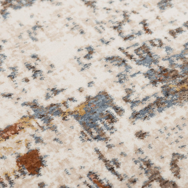 Alora Decor Jade Neutral Runner Rug — 2'6"X8' Eco-Friendly 100% Recycled Polyester, Abstract Hand-Washed Texture 12312373937542608