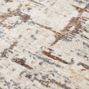 Alora Decor Jade Neutral Runner Rug — 2'6"X8' Eco-Friendly 100% Recycled Polyester, Abstract Hand-Washed Texture 12312373937542608