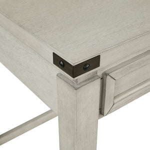 OSP Home Furnishings Baton Rouge Lift Desk Champagne Oak