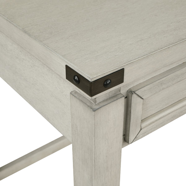 OSP Home Furnishings Baton Rouge Lift Desk Champagne Oak