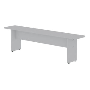 NoMad 67.91 Dining Bench in White 123GMC1 Manhattan Comfort