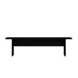 NoMad 67.91 Dining Bench in Black 123GMC2 Manhattan Comfort