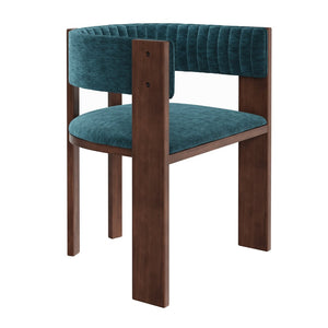 English Elm Unique Bentwood Sculptural Dining Chair Set with Cushioned Seat for Kitchen Use T3609P482845