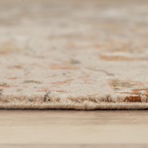 Alora Decor Lake Eco-Friendly Abstract Rug In Warm Brown, Ivory & Rust – Hand-Washed Recycled Polyester Plush Finish 10' x 13' 12412473404540113