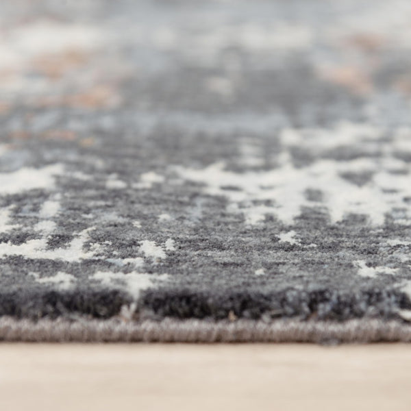 Alora Decor Lake Bold Abstract Area Rug In Blue And Rust Tones, Recycled Polyester, Hand‑Washed Softness And Durable Hybrid Construction For Modern To Traditional Spaces 10' x 13' 12412473500090113