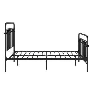 Gabrielle Arched Iron Platform Bed Elegant Metal Frame for Modern Bedroom Style