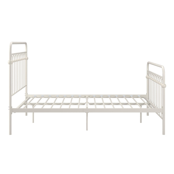 Gabrielle Arched Iron Platform Bed Elegant Metal Frame for Modern Bedroom Style