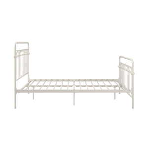 Gabrielle Arched Iron Platform Bed Elegant Metal Frame for Modern Bedroom Style