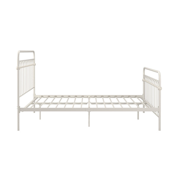 Gabrielle Arched Iron Platform Bed Elegant Metal Frame for Modern Bedroom Style