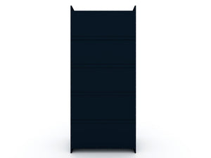 Manhattan Comfort Mulberry Contemporary - Modern Wardrobe/ Armoire/ Closet Tatiana Midnight Blue 124GMC4