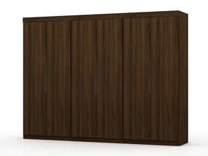 Manhattan Comfort Mulberry Contemporary - Modern Wardrobe/ Armoire/ Closet Brown 124GMC5