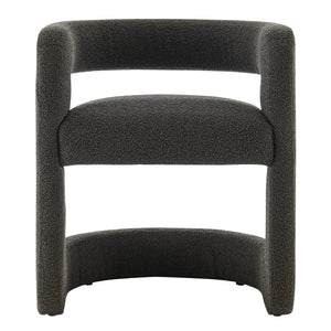 New Pacific Direct Althea Fabric Dining Side Chair Palladian Charcoal 24.5 x 21.5 x 27.5