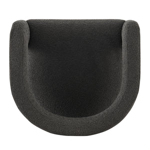 New Pacific Direct Althea Fabric Dining Side Chair Palladian Charcoal 24.5 x 21.5 x 27.5