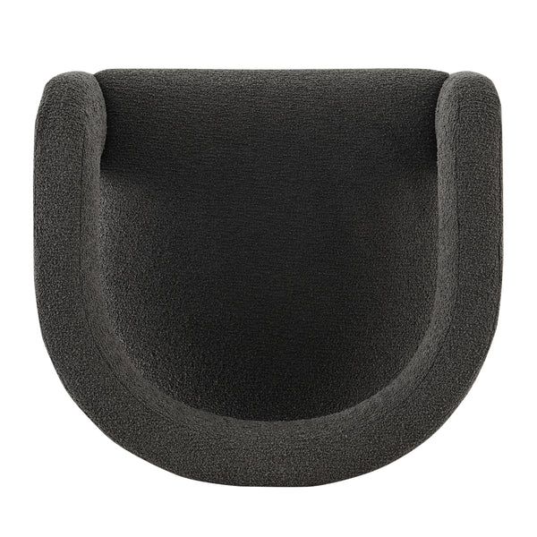 New Pacific Direct Althea Fabric Dining Side Chair Palladian Charcoal 24.5 x 21.5 x 27.5