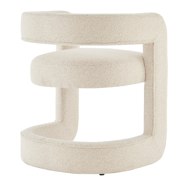 New Pacific Direct Althea Fabric Dining Side Chair Palladian Beige 24.5 x 21.5 x 27.5