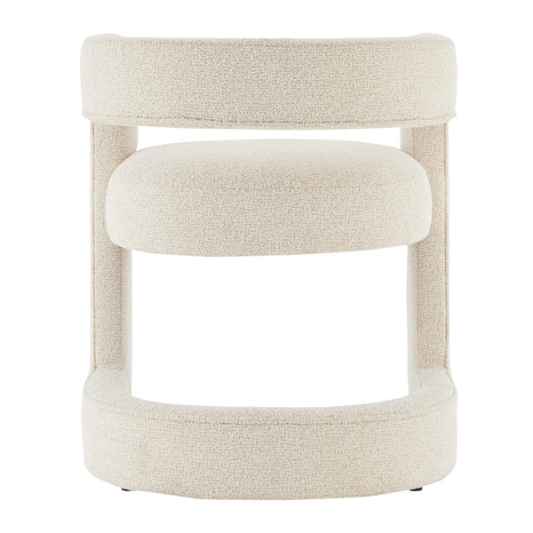 New Pacific Direct Althea Fabric Dining Side Chair Palladian Beige 24.5 x 21.5 x 27.5