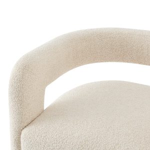 New Pacific Direct Althea Fabric Dining Side Chair Palladian Beige 24.5 x 21.5 x 27.5