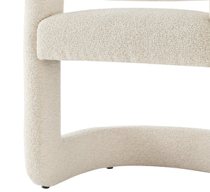 New Pacific Direct Althea Fabric Dining Side Chair Palladian Beige 24.5 x 21.5 x 27.5