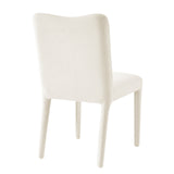 Alder Velvet Dining Side Chair - Set of 2 Zen Cream, Beige 1250063-643 New Pacific Direct