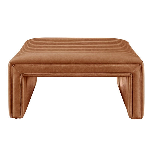 Atkinson PU Coffee Table Vintage Cider, Brown 1250064-VCD New Pacific Direct