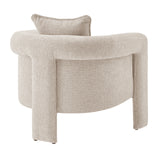 Heidi Fabric Accent Arm Chair Grenada Cream, Beige 1250066-632 New Pacific Direct