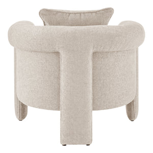 Heidi Fabric Accent Arm Chair Grenada Cream, Beige 1250066-632 New Pacific Direct