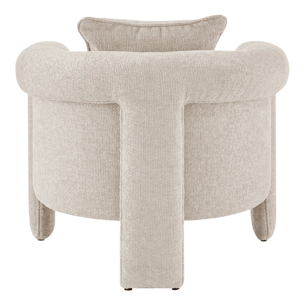 Heidi Fabric Accent Arm Chair Grenada Cream, Beige 1250066-632 New Pacific Direct