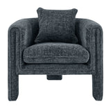 Heidi Fabric Accent Arm Chair Grenada Charcoal, Black 1250066-635 New Pacific Direct