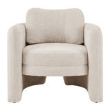 Deryll Fabric Accent Arm Chair Grenada Cream, Beige 1250068-632 New Pacific Direct