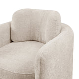 Deryll Fabric Accent Arm Chair Grenada Cream, Beige 1250068-632 New Pacific Direct