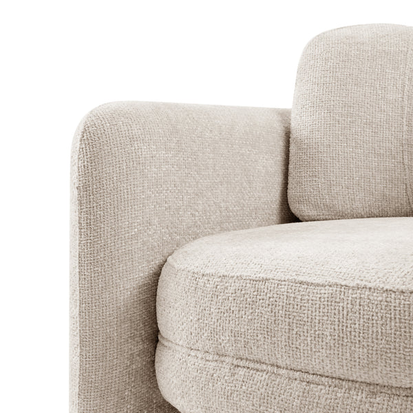 Deryll Fabric Accent Arm Chair Grenada Cream, Beige 1250068-632 New Pacific Direct