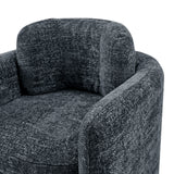 Deryll Fabric Accent Arm Chair Grenada Charcoal, Black 1250068-635 New Pacific Direct