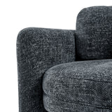 Deryll Fabric Accent Arm Chair Grenada Charcoal, Black 1250068-635 New Pacific Direct