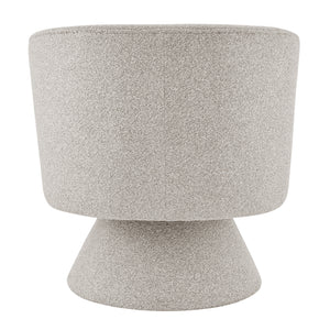 Jacinta Fabric Swivel Accent Chair Horizon Gray 1250071-645 New Pacific Direct