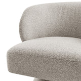 Jacinta Fabric Swivel Accent Chair Horizon Gray 1250071-645 New Pacific Direct