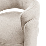 Rebecca Fabric Accent Arm Chair Grenada Cream, Beige 1250073-632 New Pacific Direct