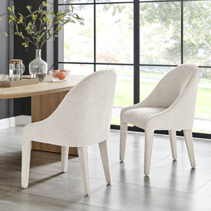 New Pacific Direct Stacy Fabric Dining Side Chair, Seville Beige Seville Beige, Beige 100% Polyester, Plywood 1250074-624-npd
