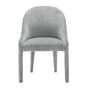 New Pacific Direct Stacy Fabric Dining Side Chair, Seville Gray Seville Gray, Gray 100% Polyester, Plywood 1250074-625-npd