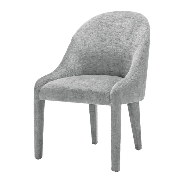 New Pacific Direct Stacy Fabric Dining Side Chair, Seville Gray Seville Gray, Gray 100% Polyester, Plywood 1250074-625-npd